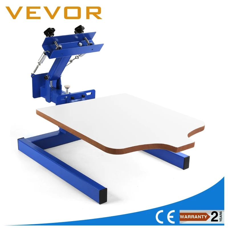 

Simple Single 1 Color 1 Station T-shirt Silk Screen Printing Machine