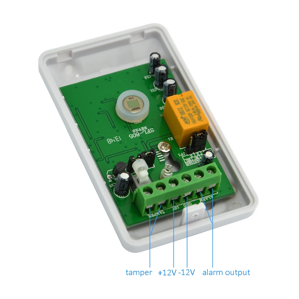 Крытый проводное движение Сенсор противоугонной системы охранной инфракрасный