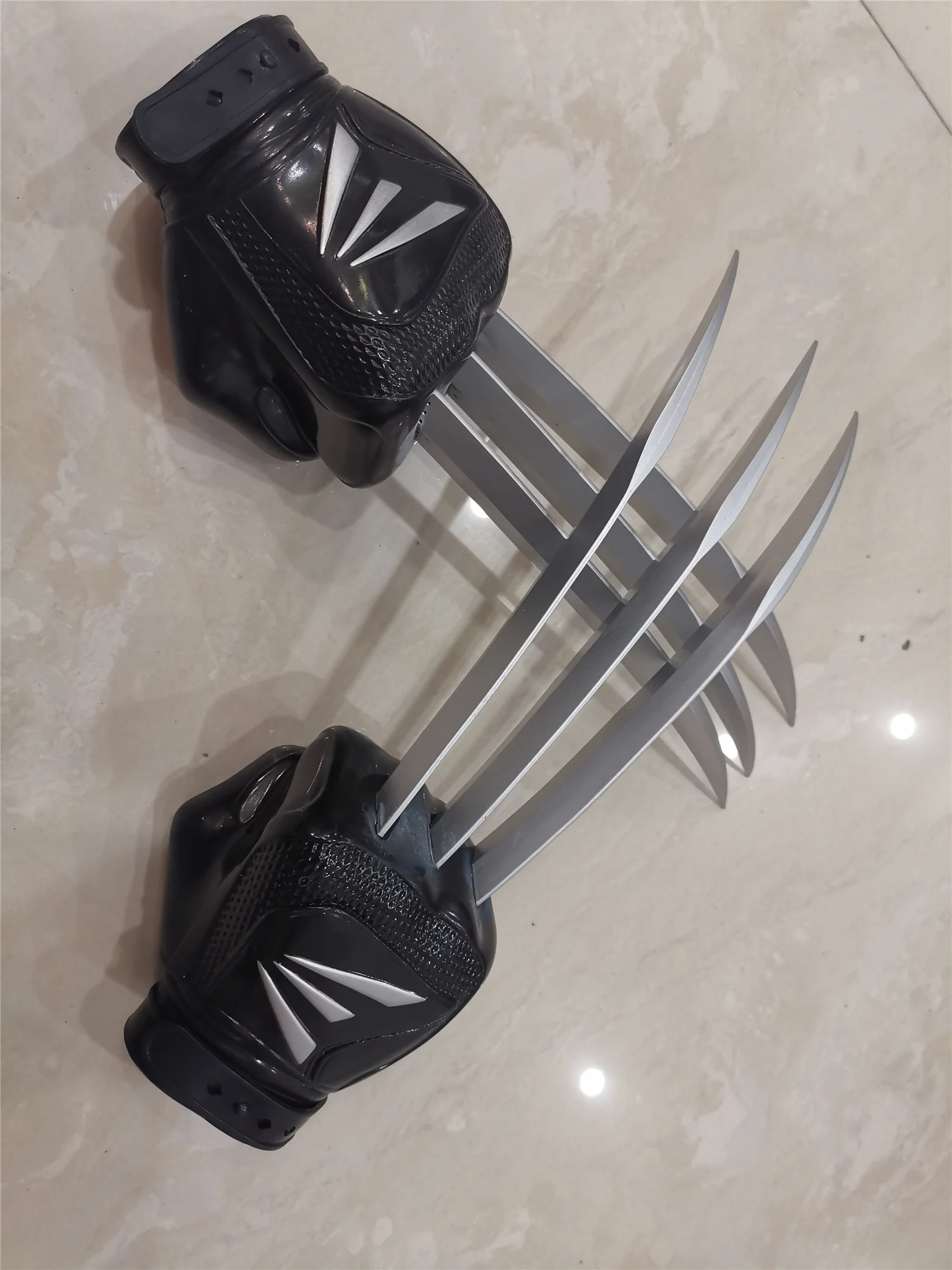 2 родных пластиковых лезвия коготь лапы косплей реквизит Хэллоуин супер герой