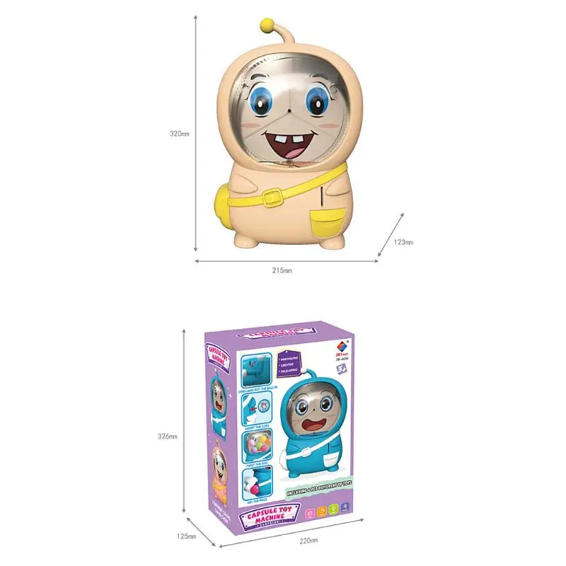 Монетница Капсульная машина кукольная Машина Скручивание яйцо музыка малыш