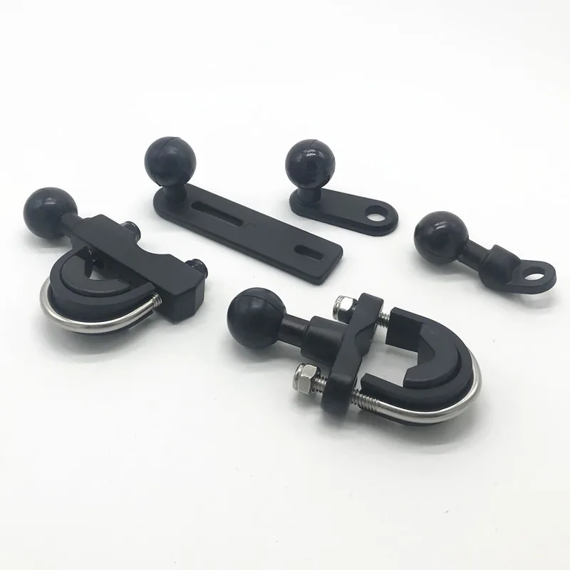 Зеркало заднего вида на руль с двойным гнездом шаровое Крепление держатель для