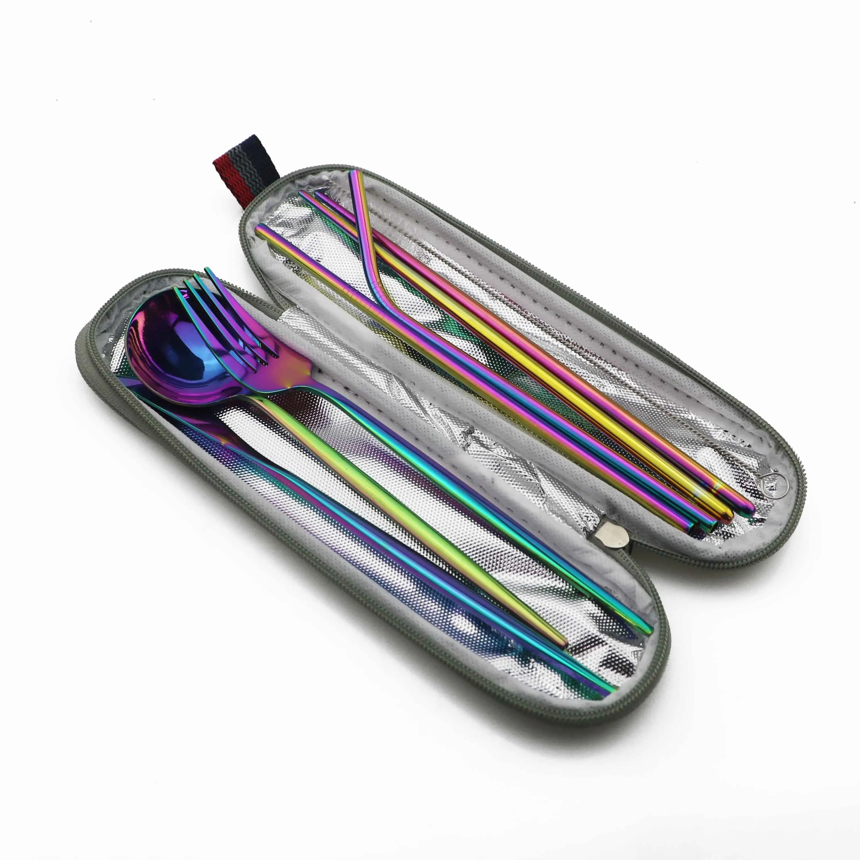 Набор столовых приборов из нержавеющей стали 304 8 шт. с чехлом | Дом и сад