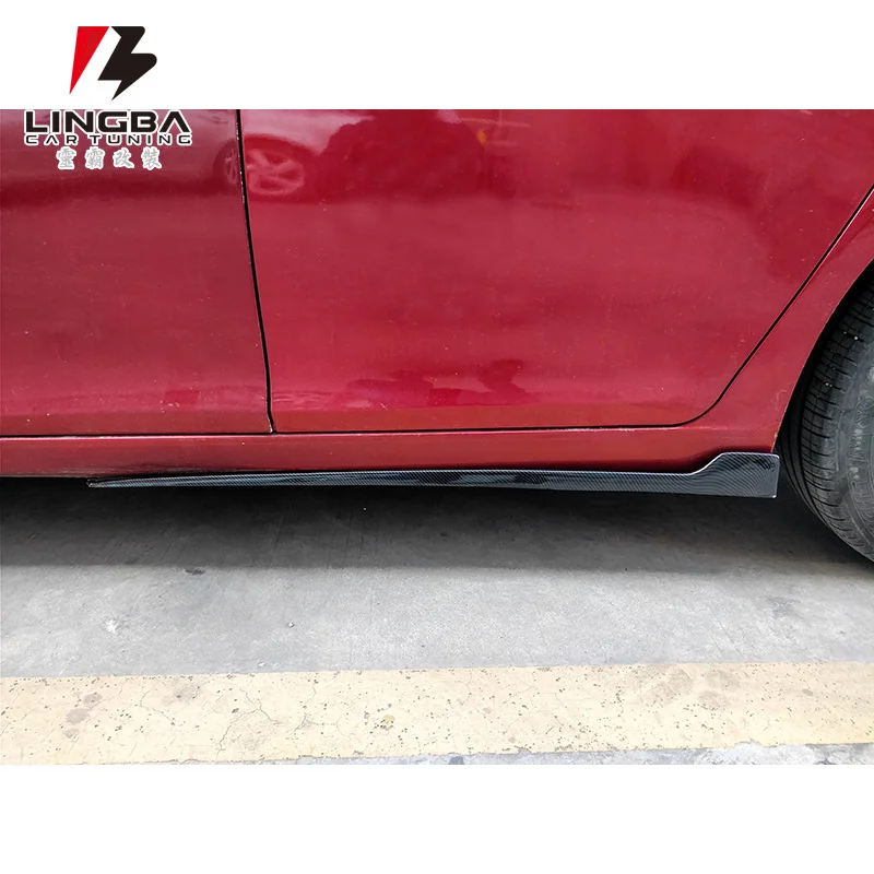 

Suit For Modification Front and Rear Lip Automobile General Carbon Fiber Side Skirt