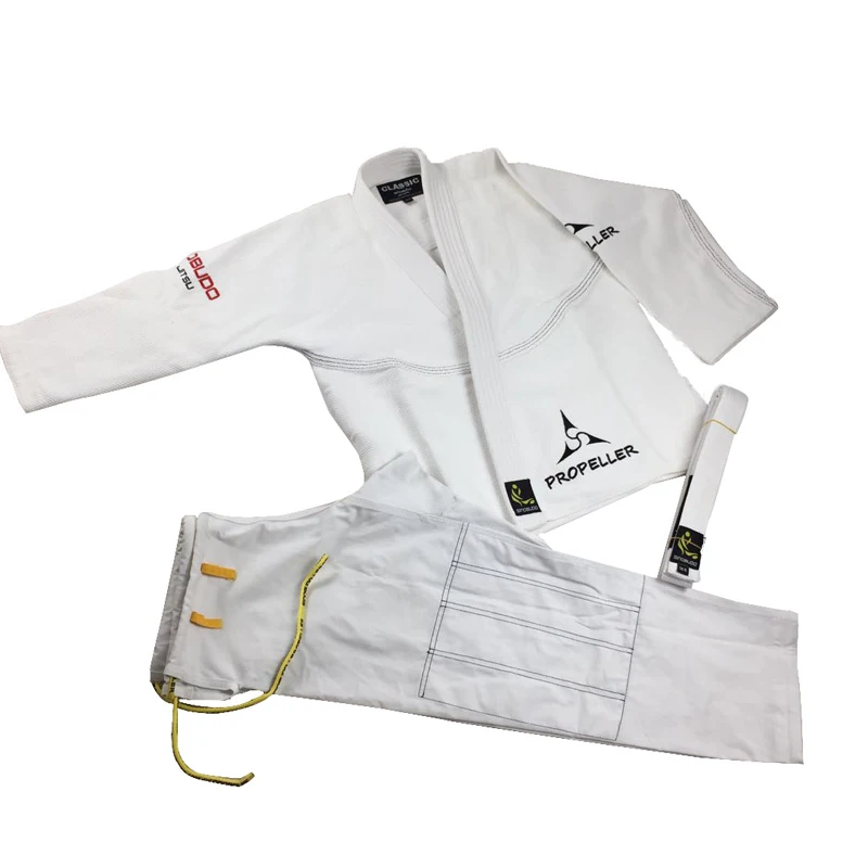 Высококачественная 100% хлопковая дзюдо форма Jiu Jitsu/BJJ Gi международный стандарт