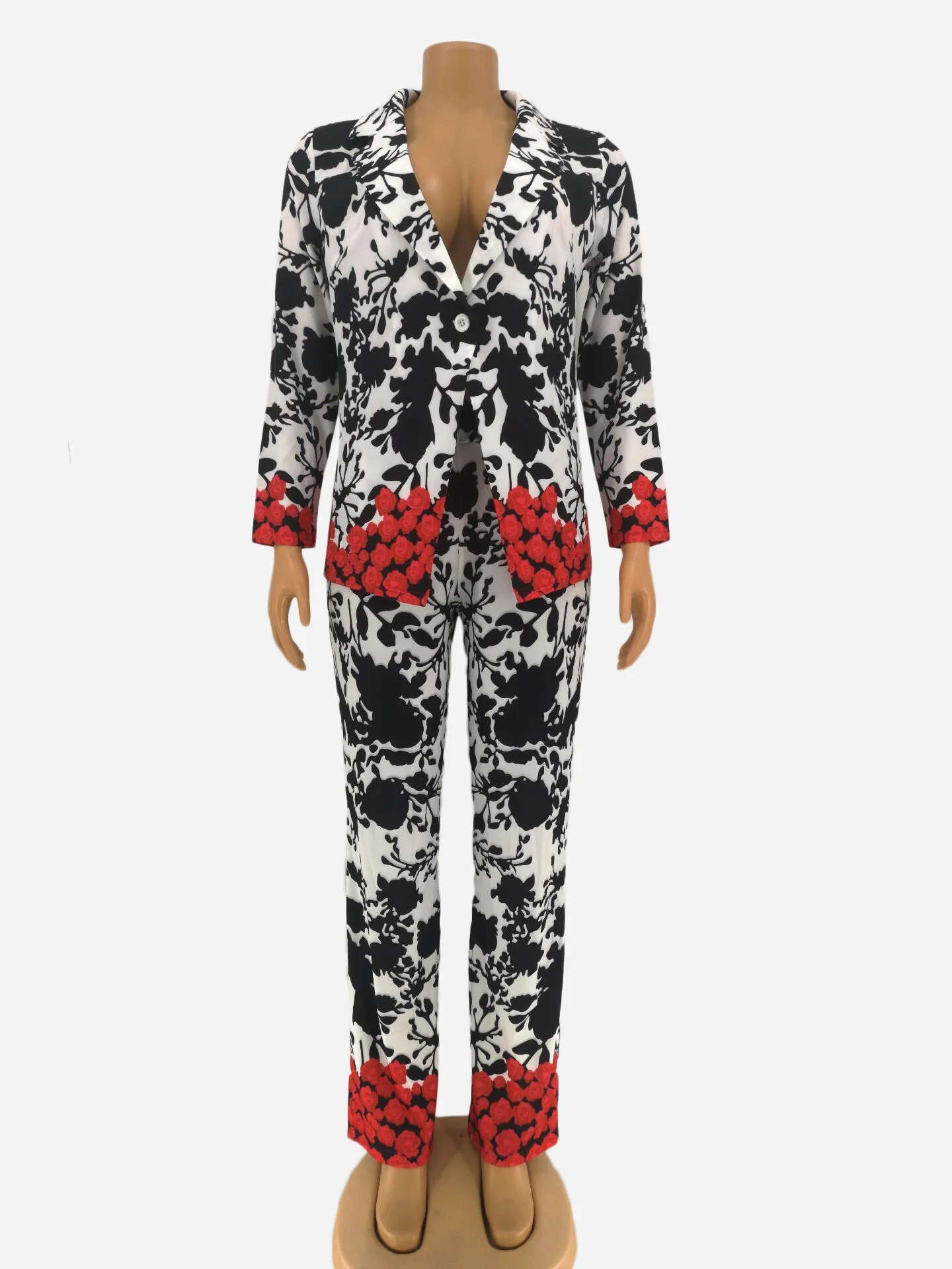 Женский осенне зимний новый европейский и американский модный костюм с