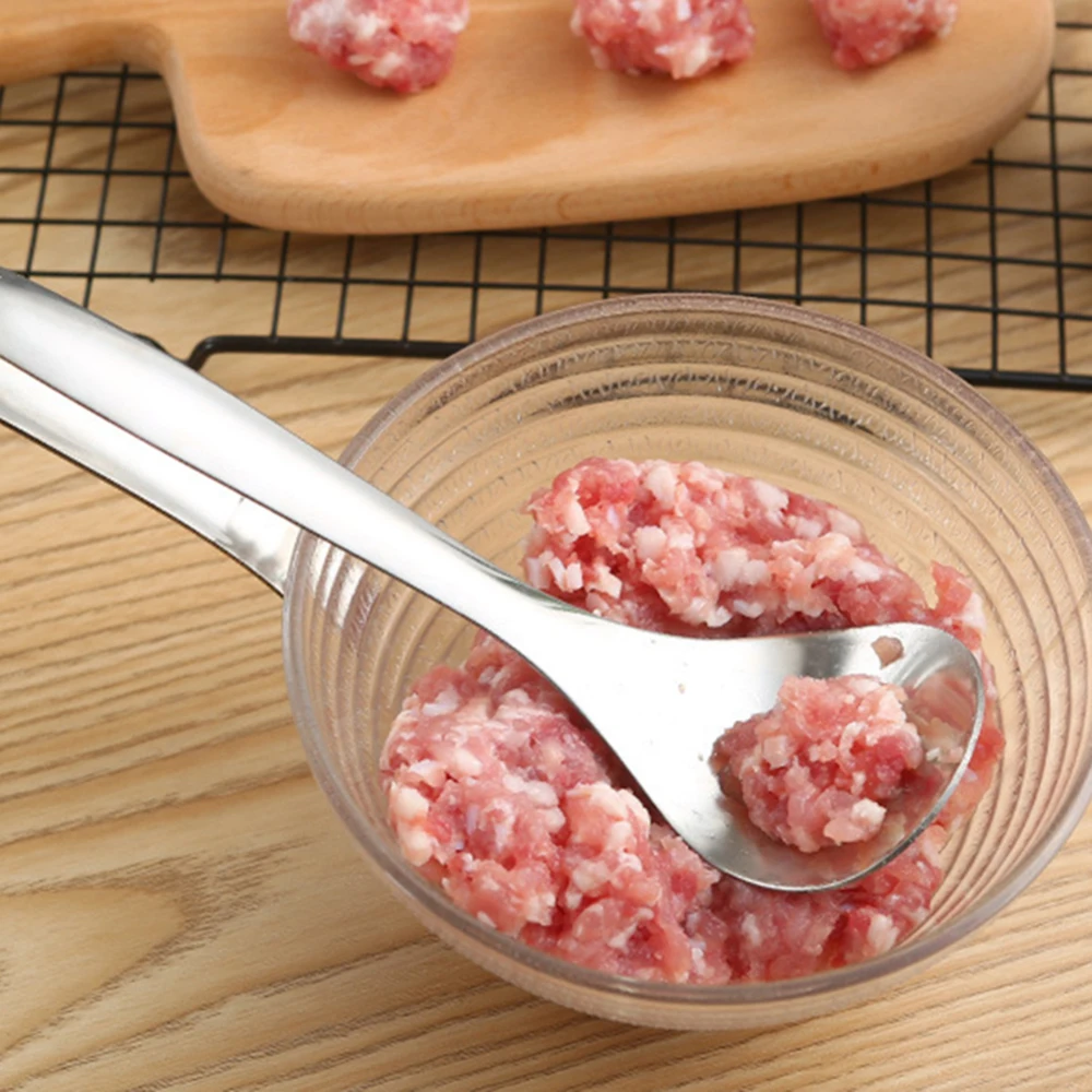 Форма из нержавеющей стали для фрикаделек ложка с длинной ручкой антипригарное