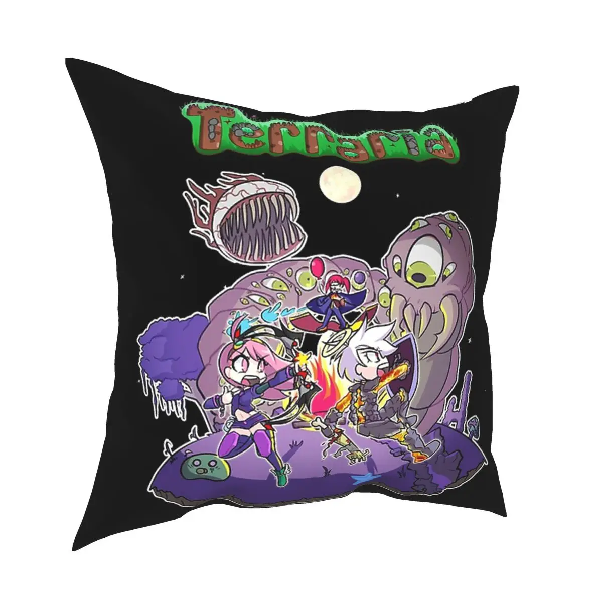 

Members Terraria Game Character Art Gift Cushions for Sofa Vintage Pillowcase Decorative Throw Pillows Cover for sofa home