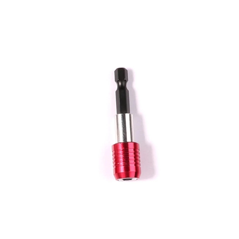 

1/4 Inch Hex Shank Quick Release Screwdriver Magnetic Drill Bit Holder Extension E7CB