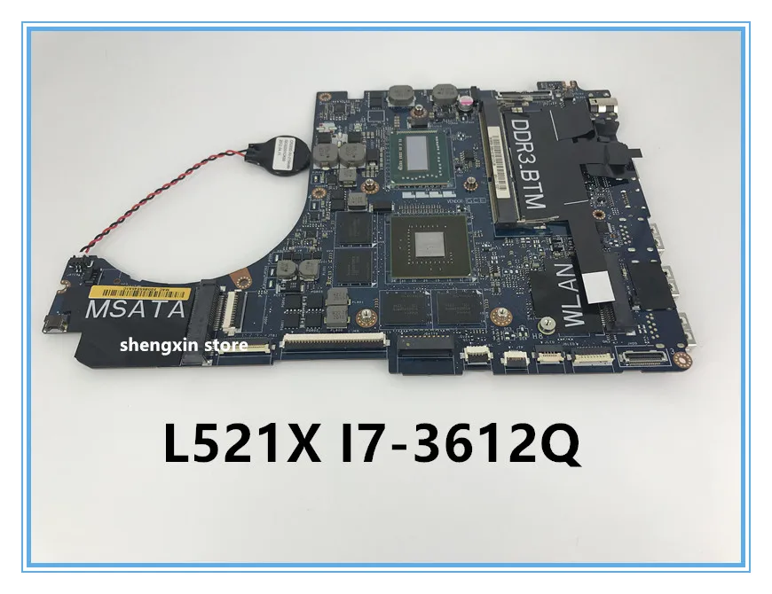 Günstig Original QBL00 LA-7851P Für Dell XPS 15 L521X Laptop Motherboard CN-0HKTTR 0HKTTR I7-3612QM L521x Mainboard Test 100%
