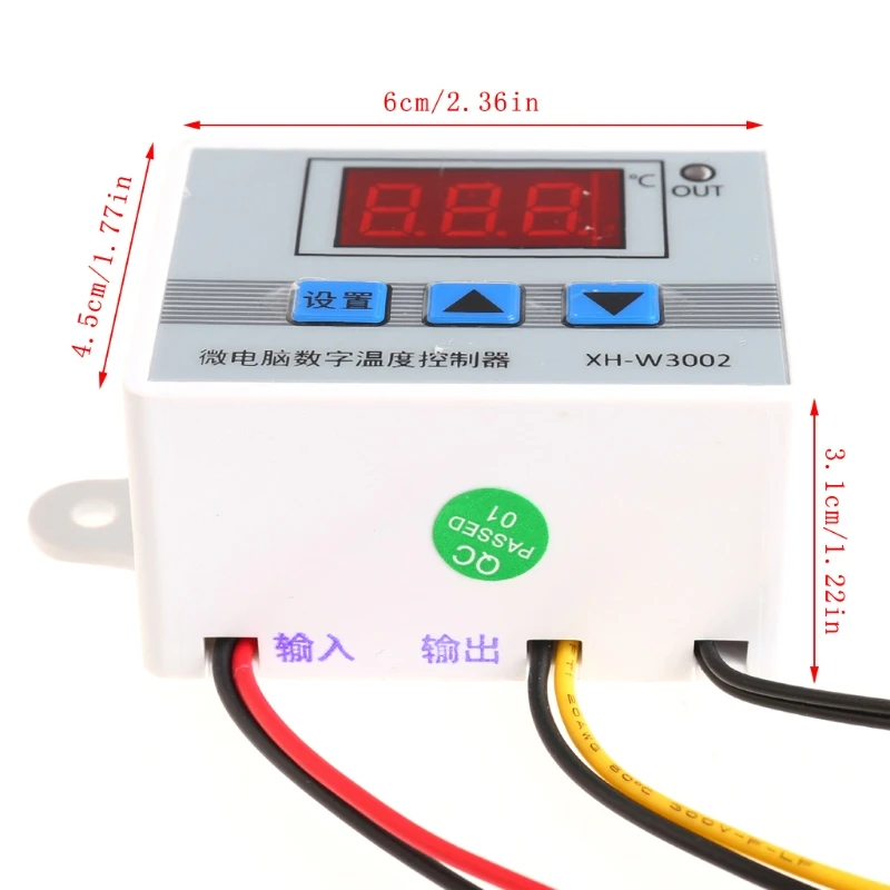 

12V Digital LED Temperature Controller Thermostat Switch Probe Sens