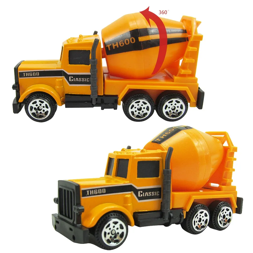 Мини Литой инженерный игрушечный автомобиль 1:64 металлический автомобильный