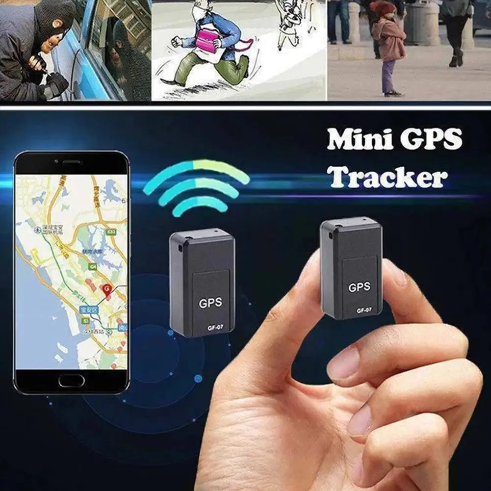 

Mini Magnetic Car Tracker Magnetic Truck GPS Locator Anti-Theft Recording Tracking Device Voice Control For Kid Elder Pet