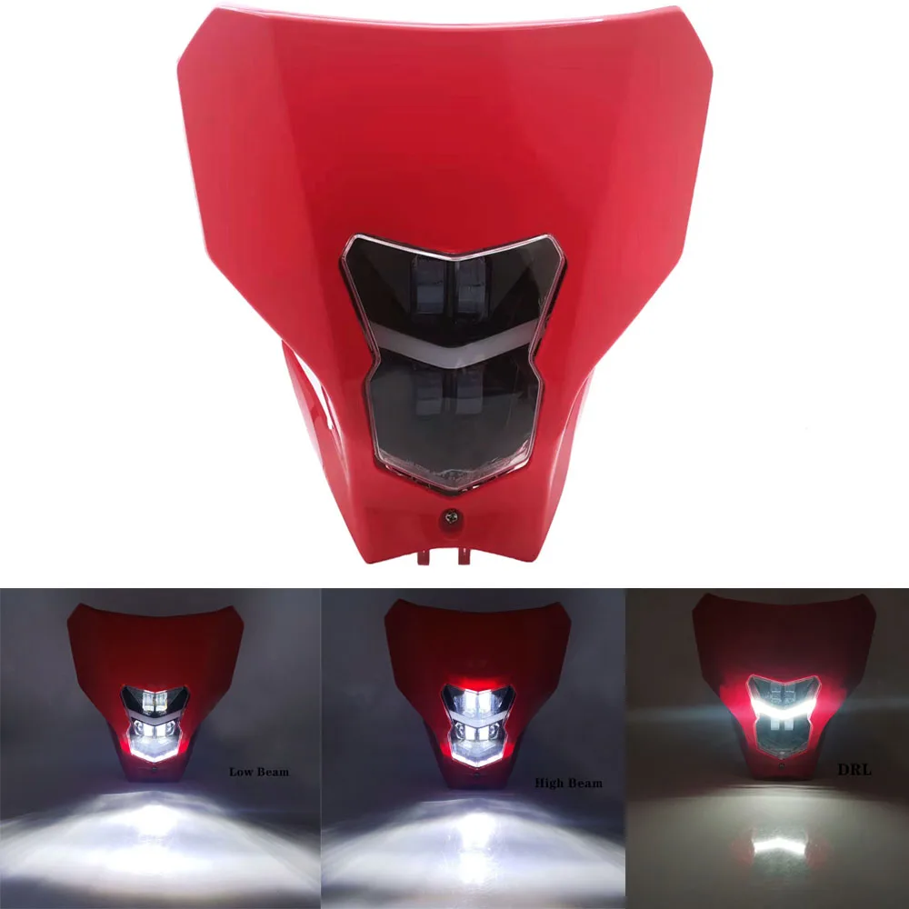 

For Honda CRF450XR crf 450x 450 x CRF450L 450l l CRF250 R L X 2019 2020 Motorcycle Headlight LED Headlamp DRL Motorbike Light.