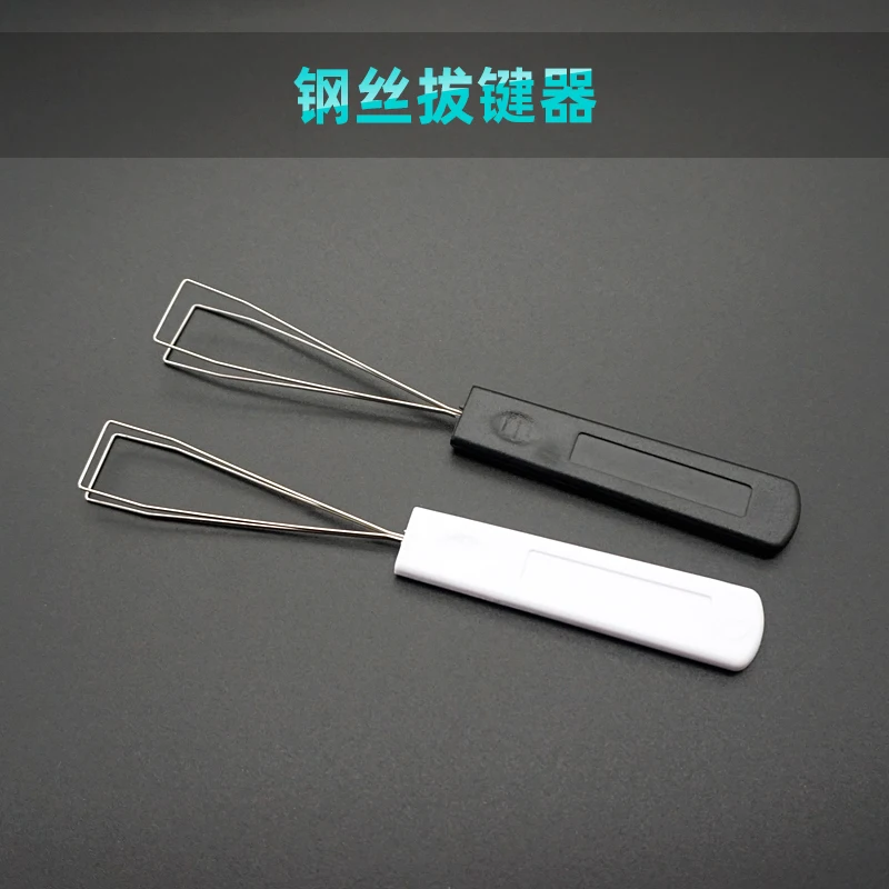 

Steel Wire Keycap removal tool mechanical keyboard Keycaps Puller Remover Red White black With Plastic Handle Dust Cleaner Aid