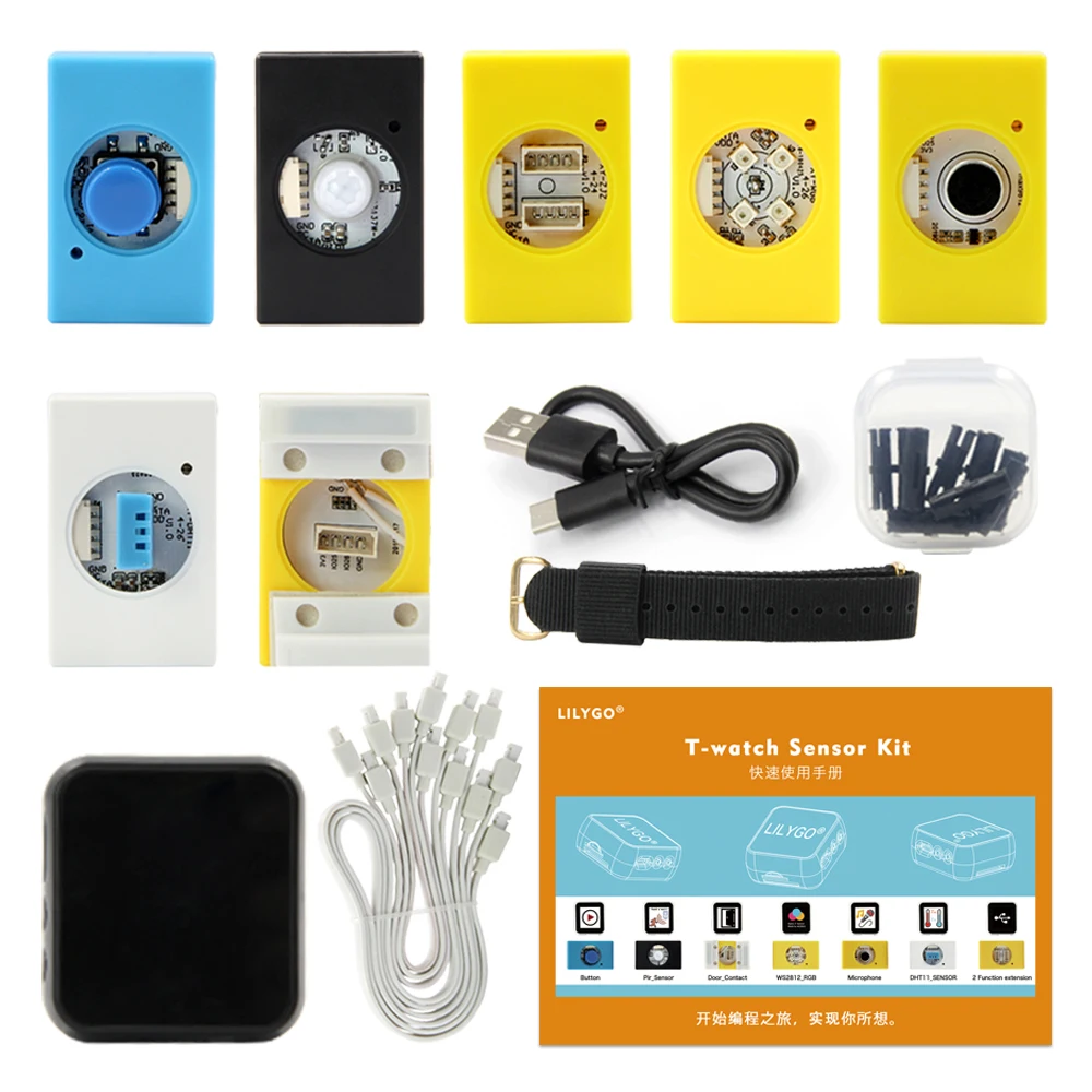 LILYGO®TTGO T Watch учебный комплект для программирования датчиков Многофункциональные