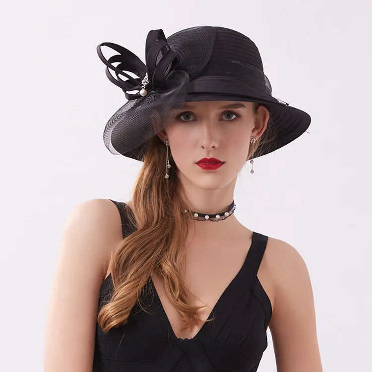 Mingli Tengda официальная летняя пляжная шляпа для невесты Женская сетевая Складная