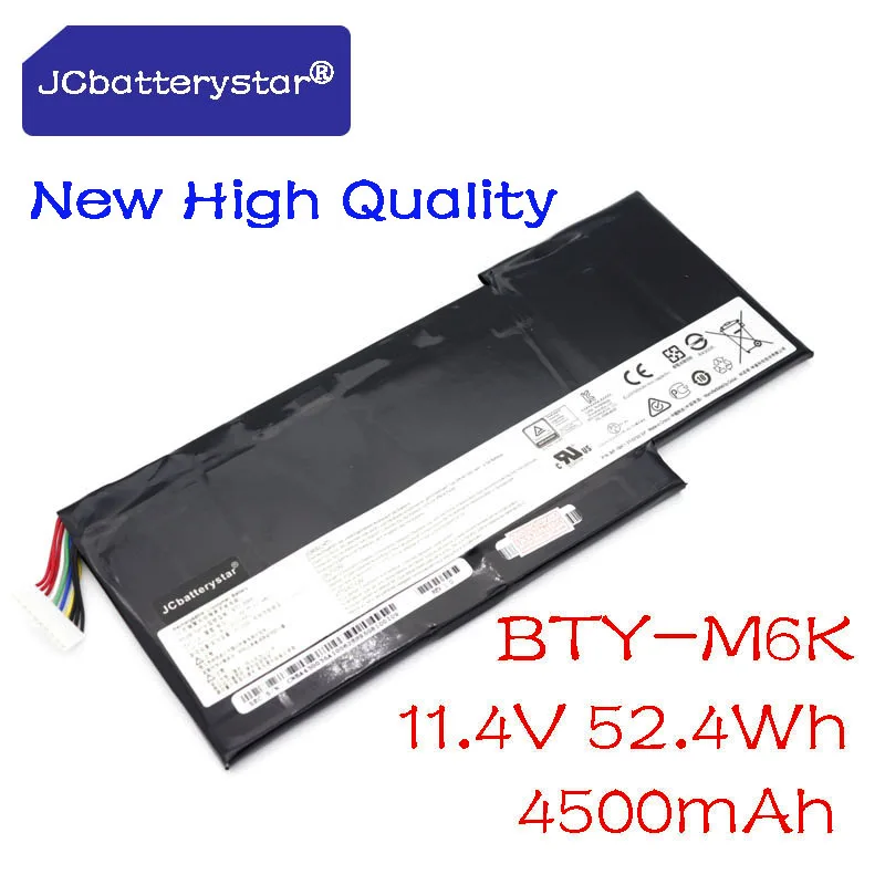 

JC Original BTY-M6K Laptop Battery for MSI MS-17B4 MS-16K3 GS63VR 7RG-005 GF63 Thin 8RD 8RD-031TH 8RC GF75 Thin 3RD 8RC 9SC