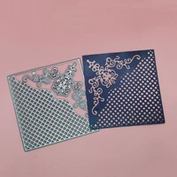 grid frame metal cutting dies scrapbooking embossing folders for card making craft stencil hobby punching stencil