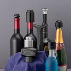 Вакуумная Крышка для бутылки красного вина, зеркальная крышка, заглушка для свежести, инструменты в стиле бара, Принадлежности для бара, аксессуары для вина из пробки
