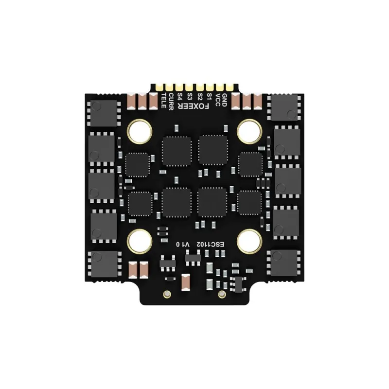 Foxeer Reaper Mini 4 в 1 45A 60A 65A BLheli32 3-6S 3-8S DSHOT1200 бесщеточный ESC для радиоуправляемых FPV