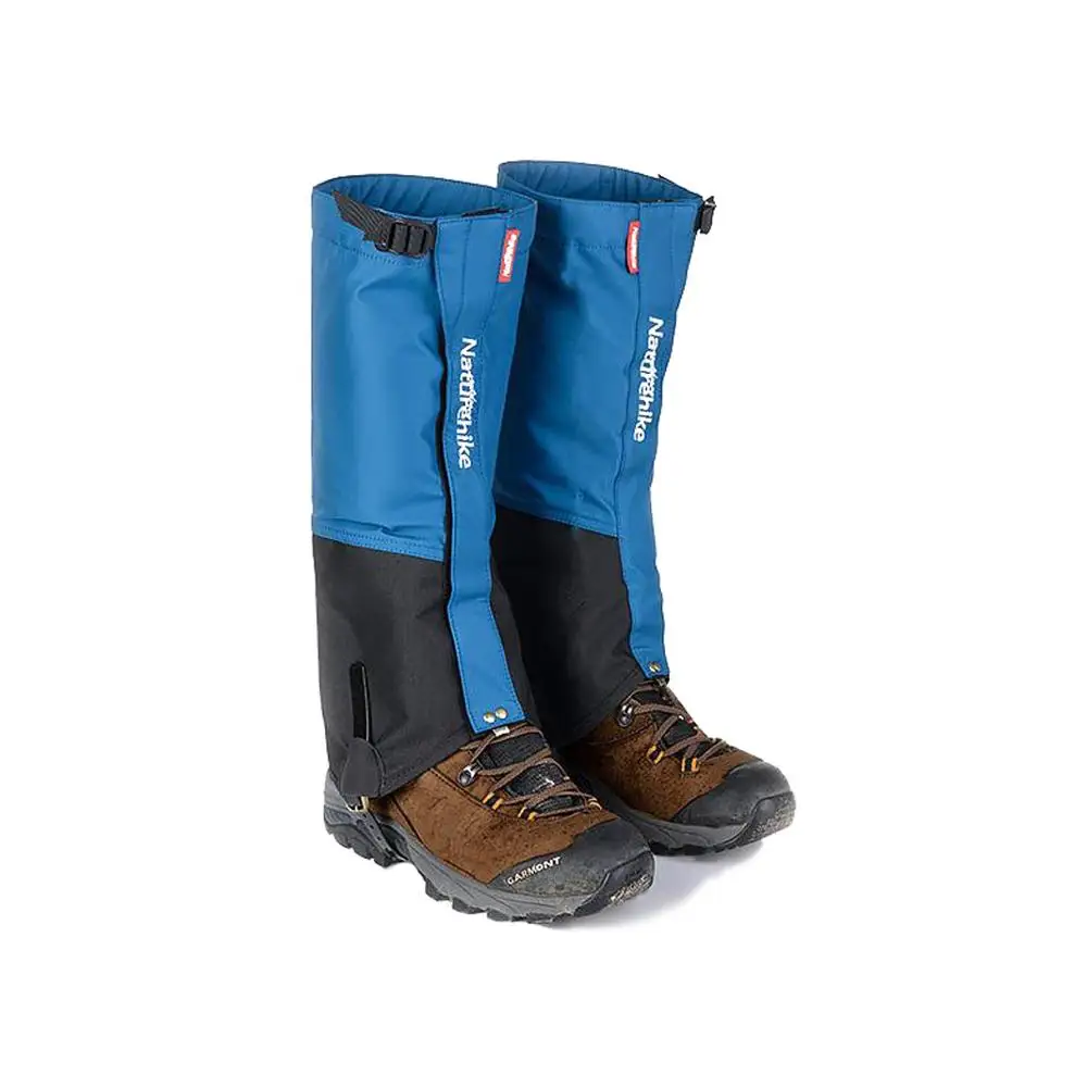Blue Naturehike Открытый Кемпинг Туризм Альпинизм дышащий водонепроницаемый снег леггинсы гетры NH17A001-D - Цвет: Blue