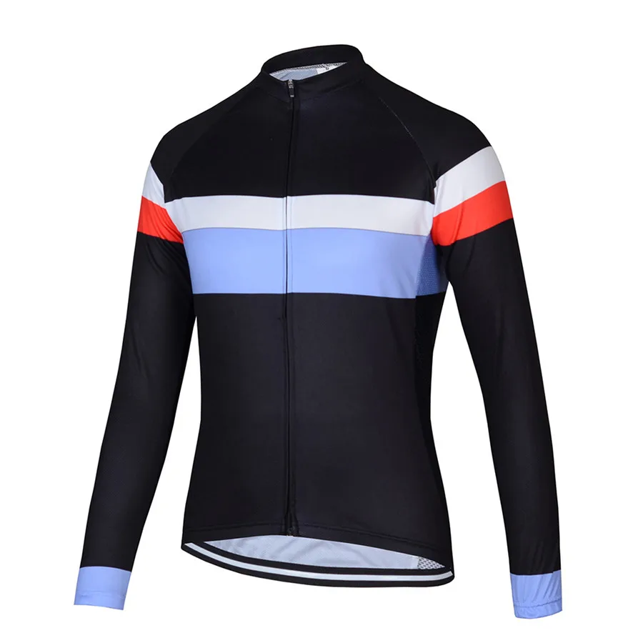Высококачественная профессиональная велосипедная джерси с длинным рукавом