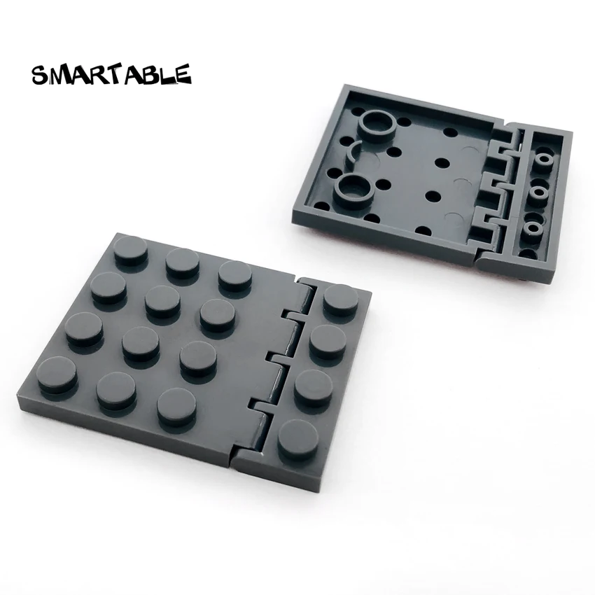 Smartable MOC шарнир автомобильный держатель крыши 1x4 + шарнирная пластина 4x4
