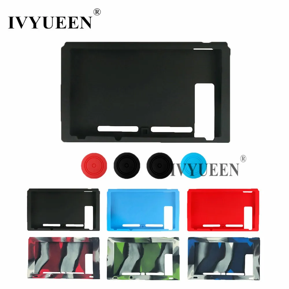 Силиконовый чехол IVYUEEN для Nintendo Switch NS защитный консоли Joy-Con контроллер Joy Con