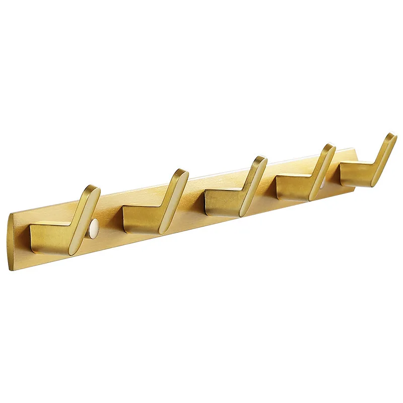 

Gold Brushed Robe Hook Coat Hook Towel Hanger Wall Hooks Bathroom Hardware Hook Door Hooks