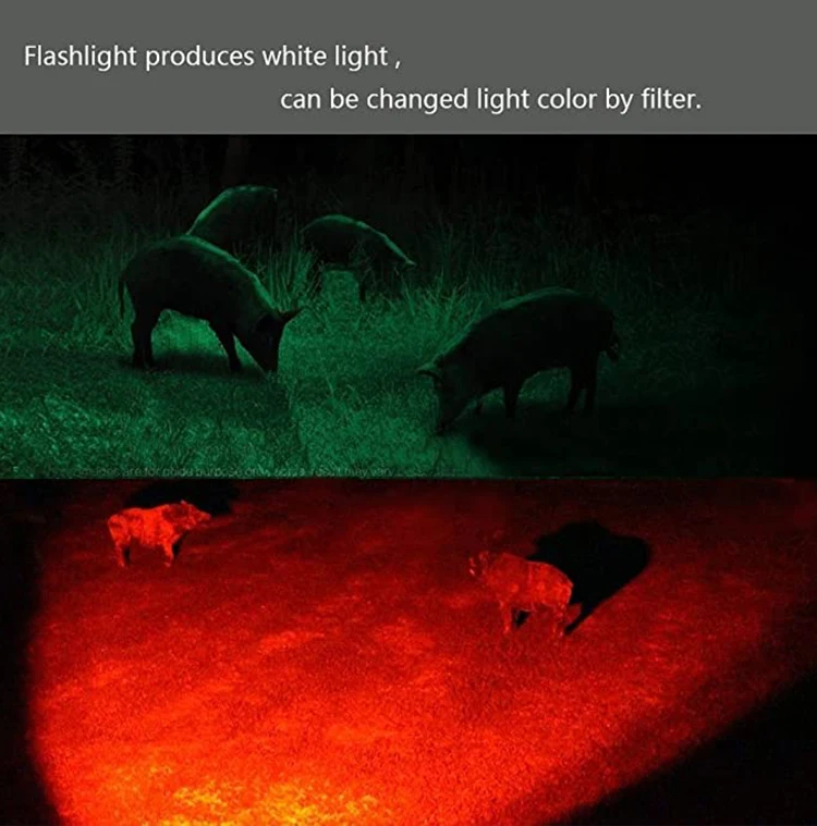 

New 4 modes multi-function tactical hunting flashlight led torch with pen clip power display for hunting detection traces