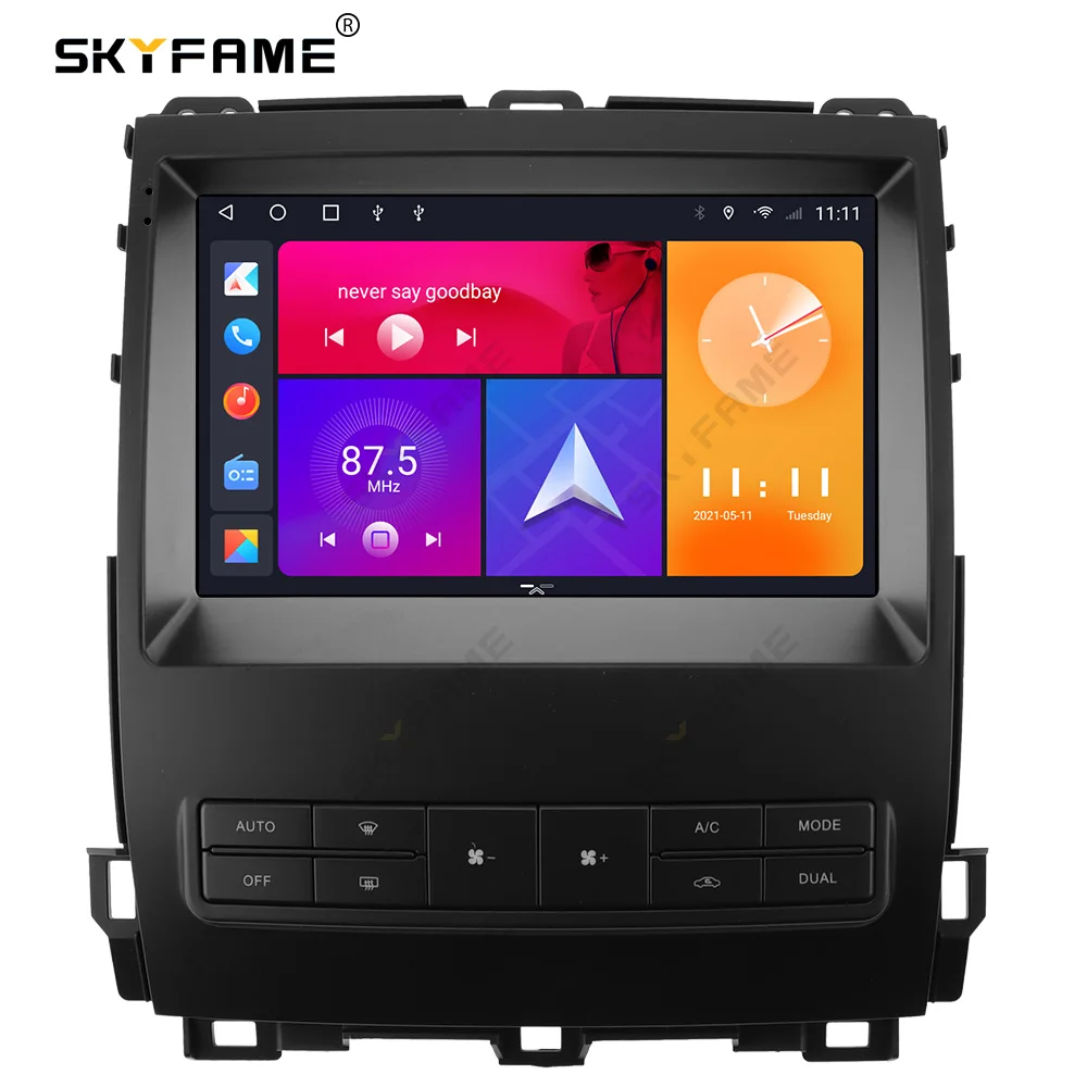 SKYFAME Android Автомобильная Навигация Радио мультимедийный плеер для LEXUS GX470 2004 2010 TOYOTA