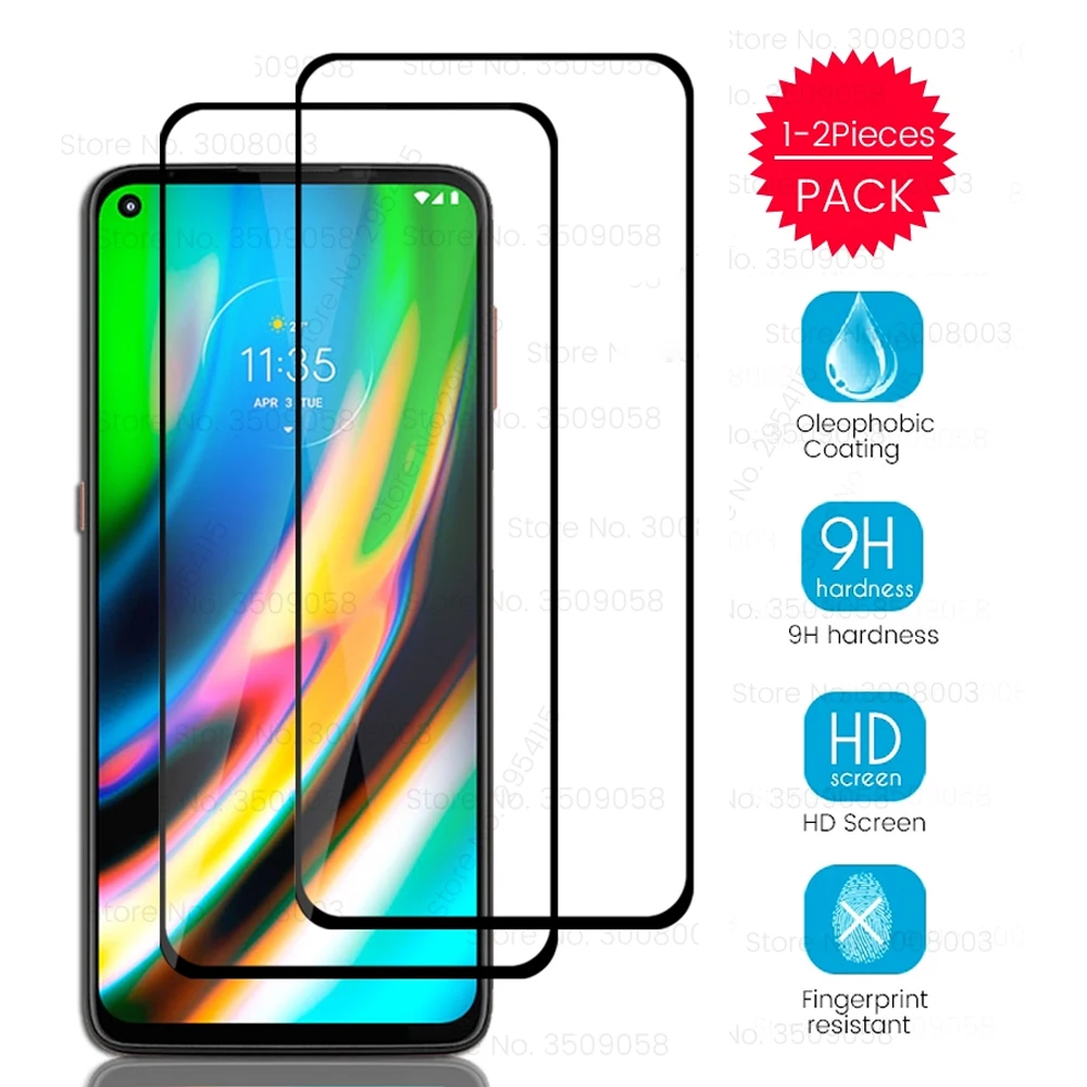1 2 шт. 2.5D 9H Премиум Защита для экрана закаленное стекло Motorola Moto G9 Plus G9Plus G 9 XT2087 16.81