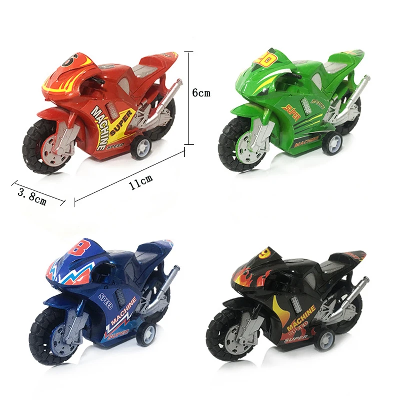 

New Kids Children Plastic Pull Back Car Beach Four-wheel Motorcycle Model Baby Kids Children Toys Educational Gifts Fun Toys