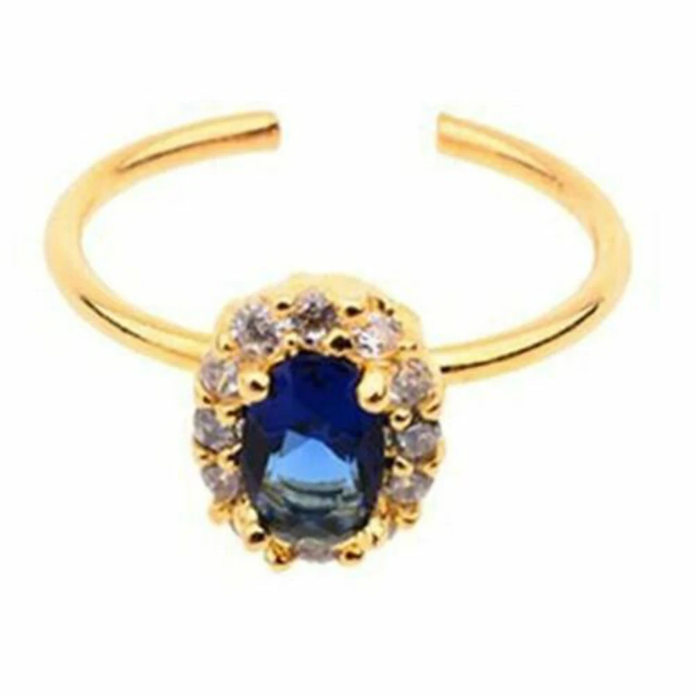 Винтажные кольца с открытым носком летние пляжные украшения простые стразы