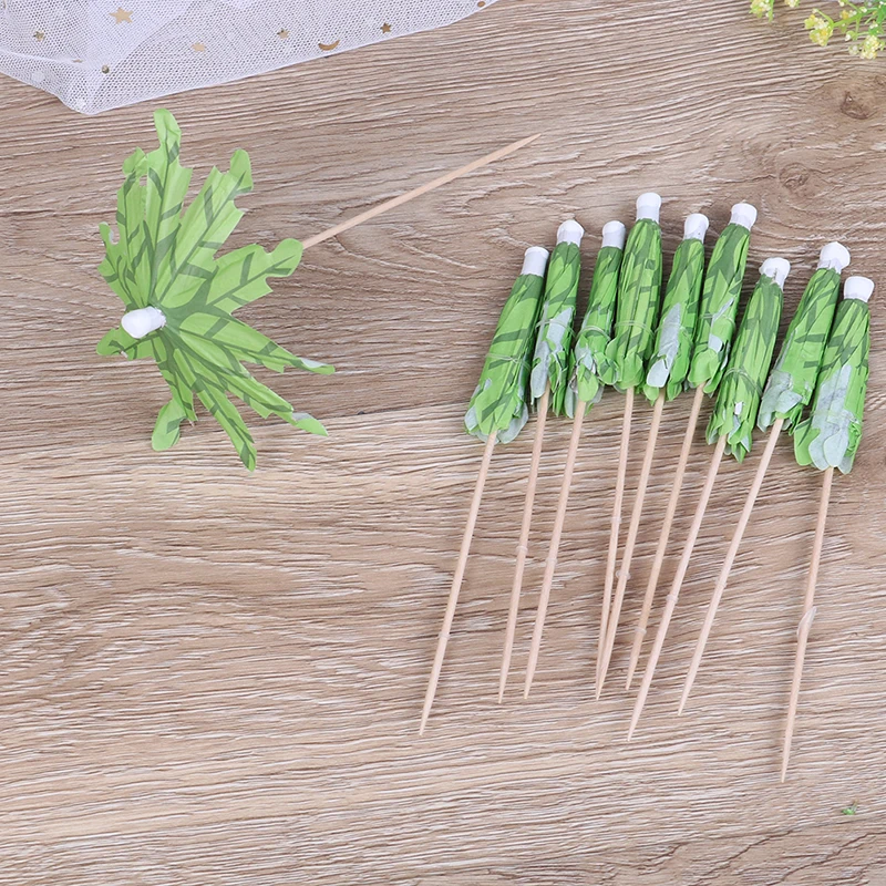 10 шт. художественные вечерние зубочистки украшения кекс/фрукты/Торт Топперы