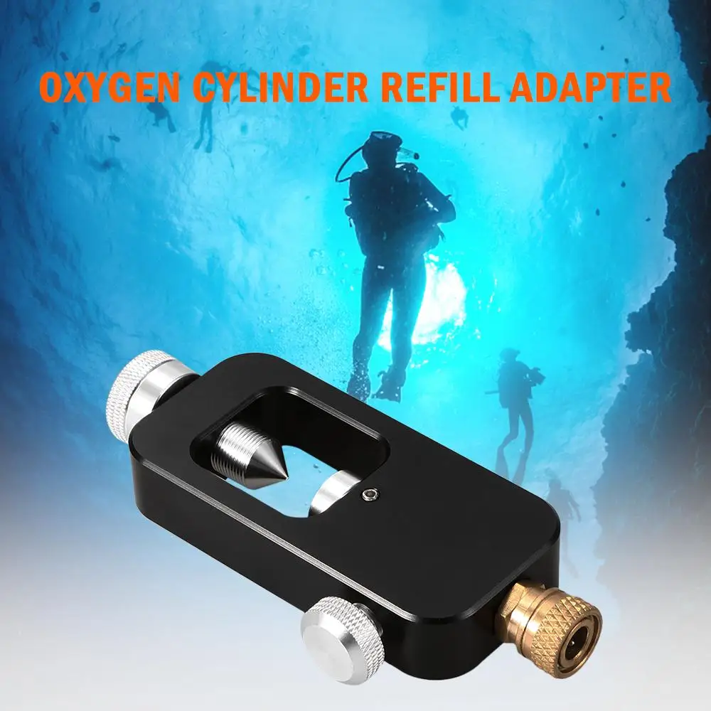 Кислородный бак респиратор адаптер часть алюминиевый сплав оборудование для