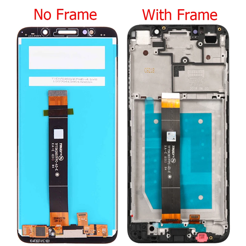 ЖК-экран с рамкой для Huawei Y5 Pro 2018 сенсорный экран дюйма Prime 5 45 DRA-L21 стеклянные