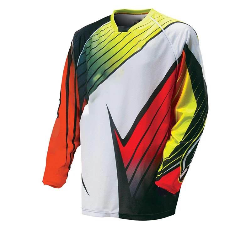 

Custom professional Made Bike Clothing Mens Black Mtb Downhill Mountain Bike Jersey for Distributor