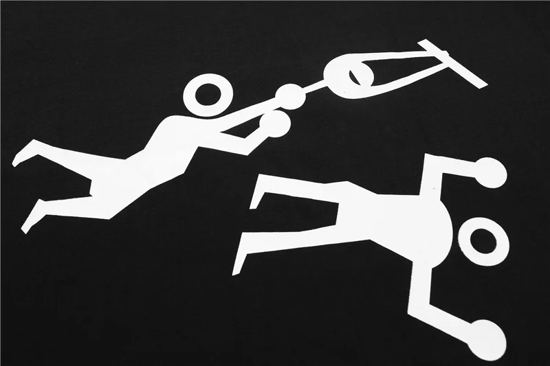 

2021 Men's and Women's Round Neck Egypt Future Technology Humanoid Printing Short-sleeved Gradient Dot LOGO Embroidery