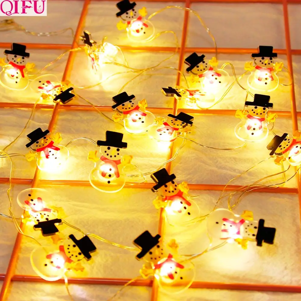 20LED Наружное освещение рождественнской елки украшения Рождественские для дома