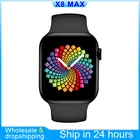 Смарт-часы X8 Max 2021 для мужчин и женщин X8max, оптовая продажа, Смарт-часы с диагональю 1,75 дюйма, Bluetooth, музыка, мониторинг сна, пульса
