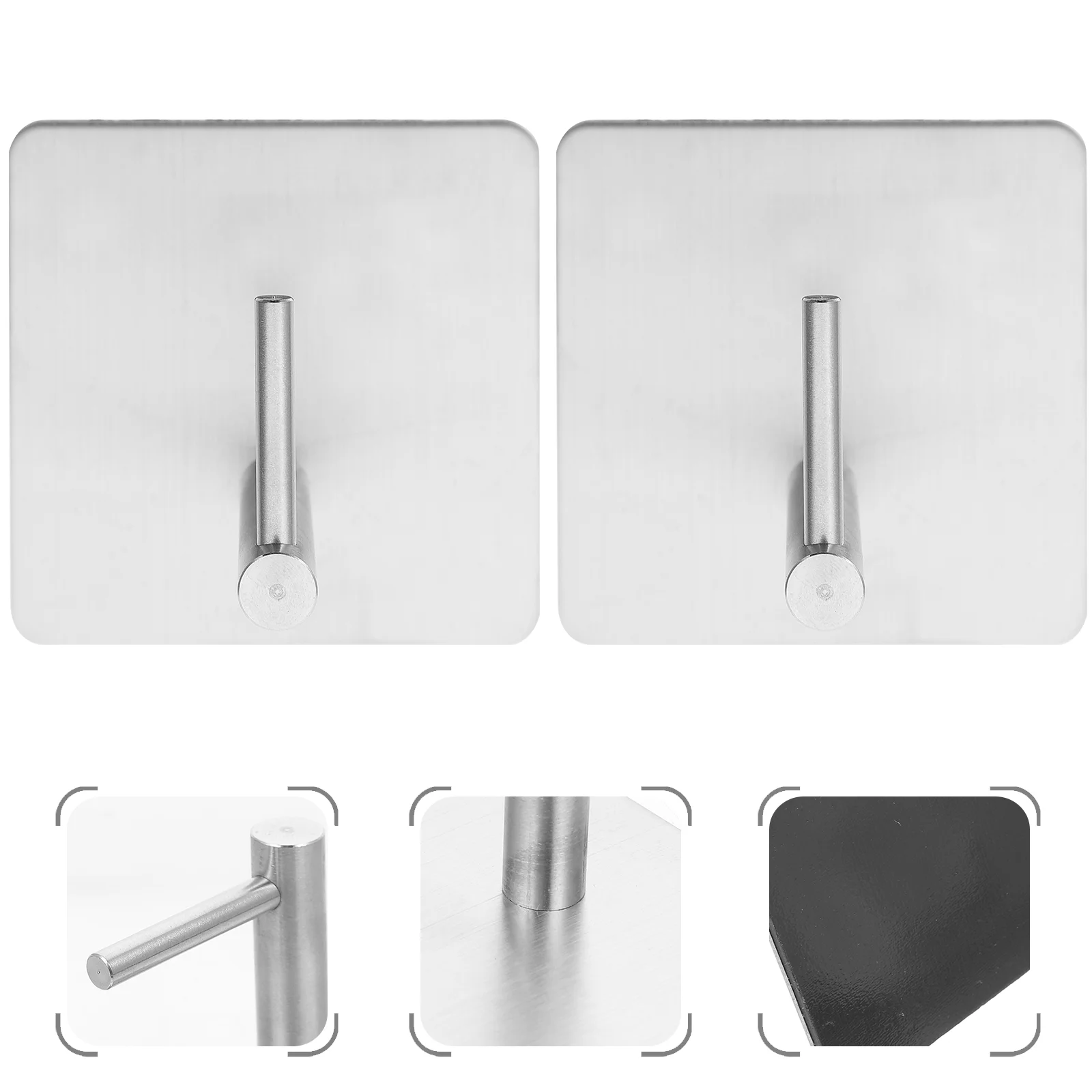 

2pcs Wall Hanging Roll Paper Holder Magnetic Storage Rack Bathroom Paper Holder