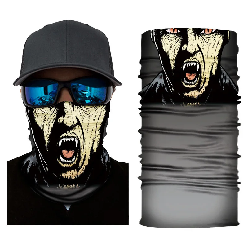 Недорогая маска для лица езды на мотоцикле банданы с черепом в стиле хип-хоп