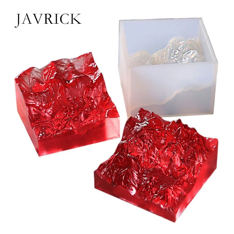 Двухсторонняя симметрия DIY кристаллическая эпоксидная форма разбитая имитация