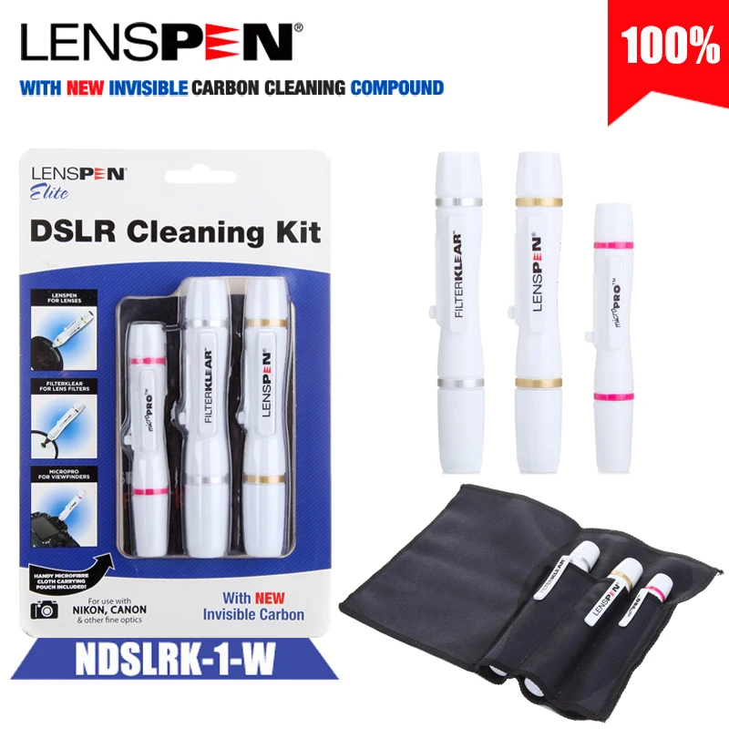 Ручка для камеры Lenspen 4 в 1 противотуманная ткань набор очистки линз Canon Nikon Sony