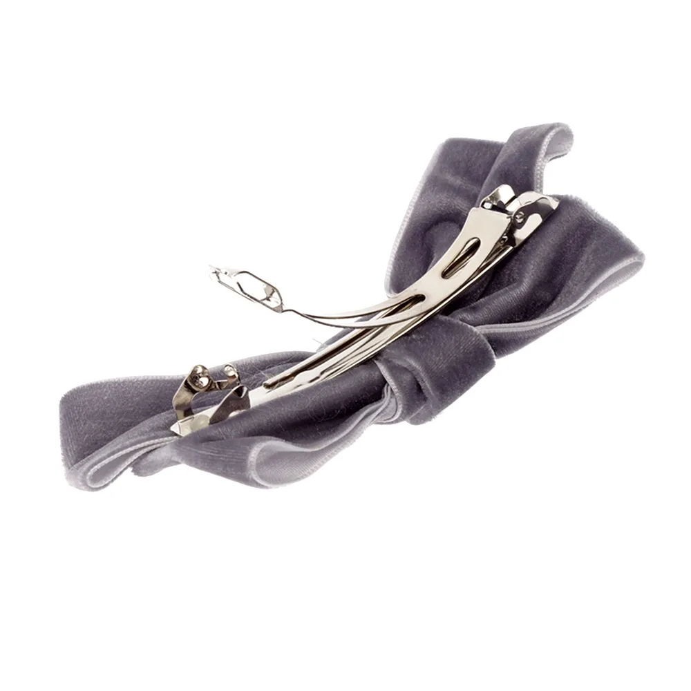 Заколки для волос бархатные в корейском и японском стиле 5 цветов| |