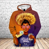 new arrival 2020 black girl funny 3d hoodie loose pullover long sleeve sweatshirt fashion cool coats streetwear women hoodies