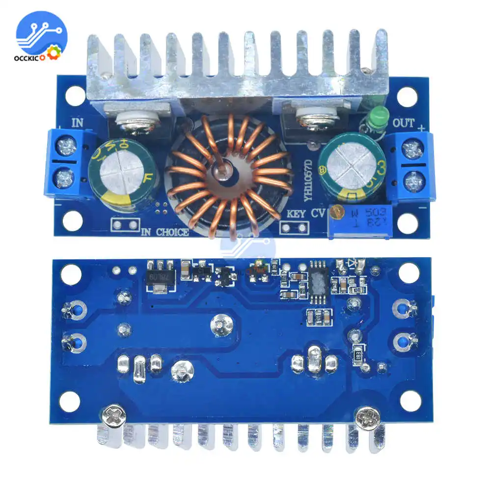 8A 70W Step Up Board 6-42V Continuously adjustable Voltage Boost Converter Module Overcurrent protection board 96% Efficiency |