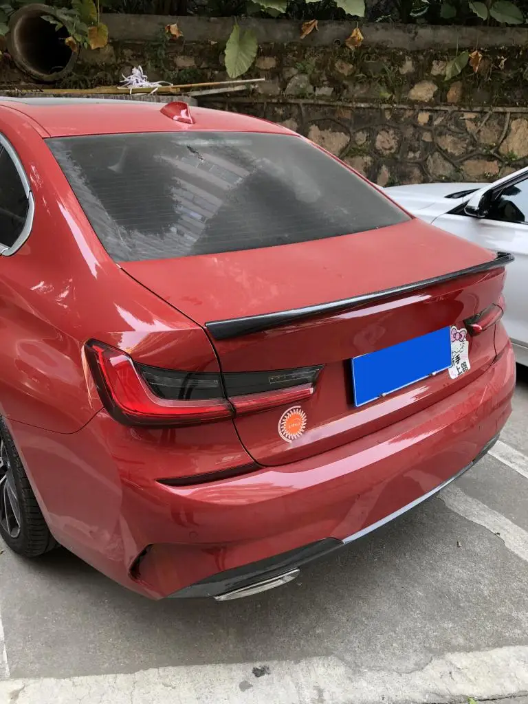 Спойлер для багажника спойлер заднего из углеродного волокна BMW 3 серии G20 G21 2019 2020