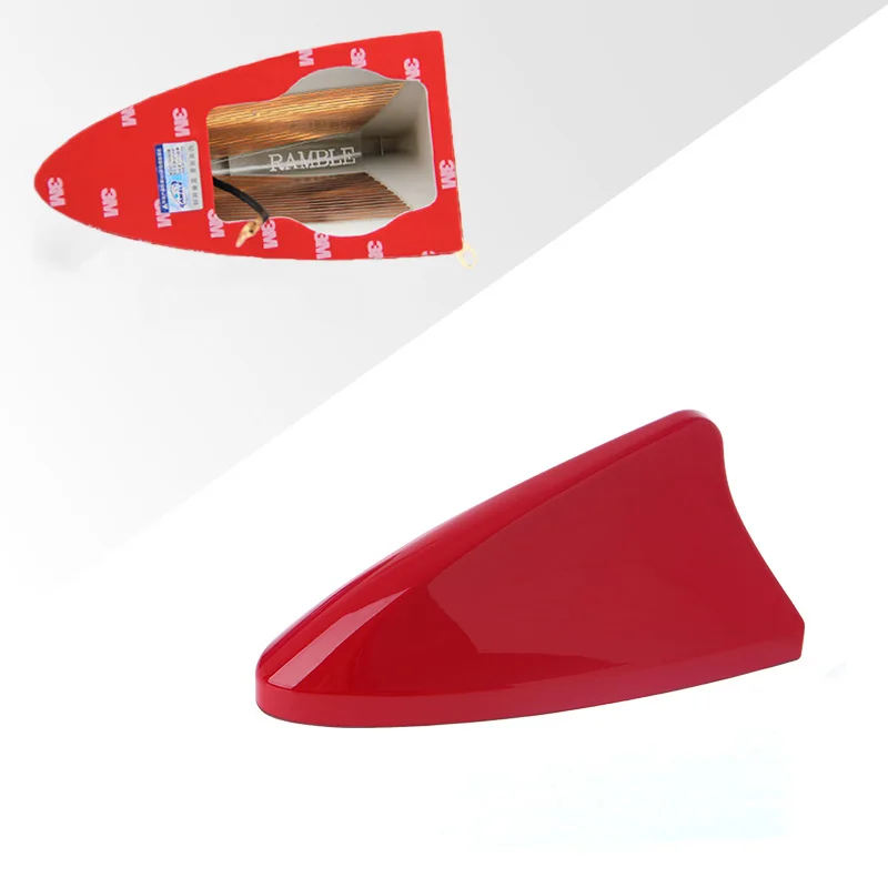 Light Red Standard Crazy Car Радио Акула Антенны электрические антенны для Jeep Cherokee, Grand Cherokee, Jeep патриот, компас, Jeep Renegade аксессуары - Цвет: Light Red Standard